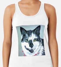 Camiseta con espalda nadadora Gato ahumado