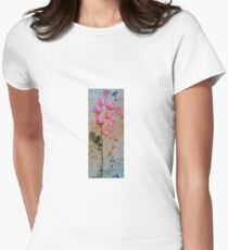scattered petals Fitted T-Shirt