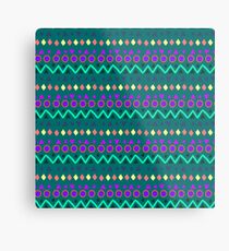 Ethnic pattern. Metal Print
