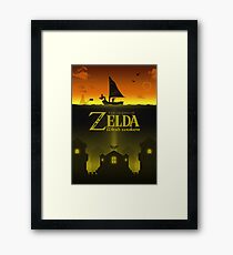 windwaker poster Framed Print