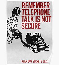 Telephone Talk poster Poster