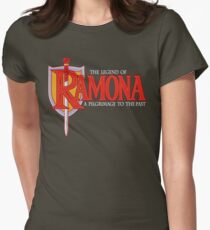 THE LEGEND OF RAMONA Women's Fitted T-Shirt