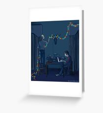 Christmas Lights Greeting Card