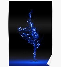 Cool Blue Poster