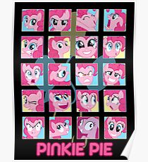 The Many Faces of Pinkie Pie Poster