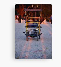 Streaks and streamers Canvas Print