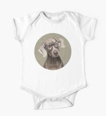 Mr Weimaraner One Piece - Short Sleeve