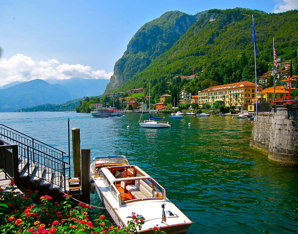 Remembering Menaggio Lake Como Italy By AlexandraZloto Redbubble   Flat,1000x1000,075,f.u2 