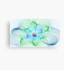 Peacock Pastel Canvas Print