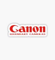 Ganon Legendary Cameras Sticker