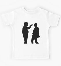 Untere Silhouette - Richie und Eddie Kinder T-Shirt