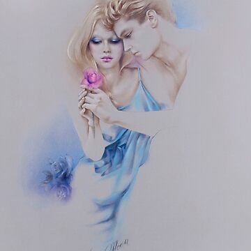 Artwork thumbnail, Die Geschenkte Rose (The Gift of a Rose) by sara-moon