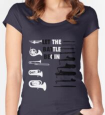 Battle of the Band Women's Fitted Scoop T-Shirt