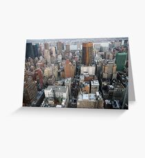 New York skyline Greeting Card