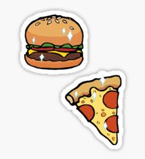 Cheeseburger Pizza Sticker
