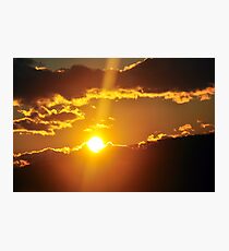 Sunset Photographic Print