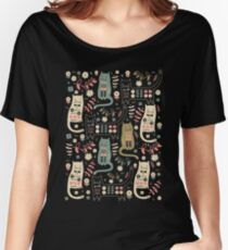 Cat Folk Women's Relaxed Fit T-Shirt