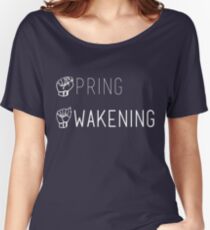Spring Awakening Deaf West American Sign Language Women's Relaxed Fit T-Shirt