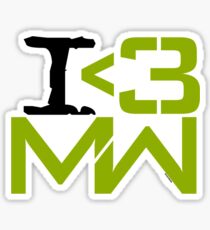 I <3 MW Sticker