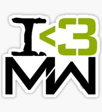 I <3 MW Sticker
