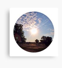 Park Sunrise Canvas Print