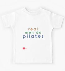 Real Men Do Pilates Kids Tee