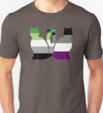 Aro Ace Pride Cats Unisex T-Shirt