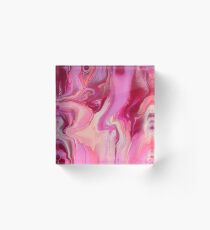 Pink Acrylic Block