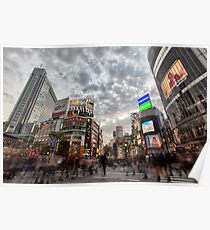 Shibuya • Tokyo • Japan Poster