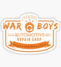 War Boys Auto Repair Sticker