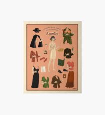 Amelie Poster Doll Art Board