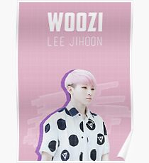 Seventeen - Pink Woozi Poster