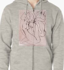 Insomubus Zipped Hoodie
