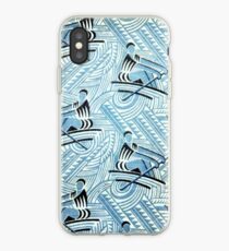 Rowing Soviet fabric c. 1920-1930 iPhone Case