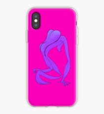 Naked Ape on Back 1b iPhone Case