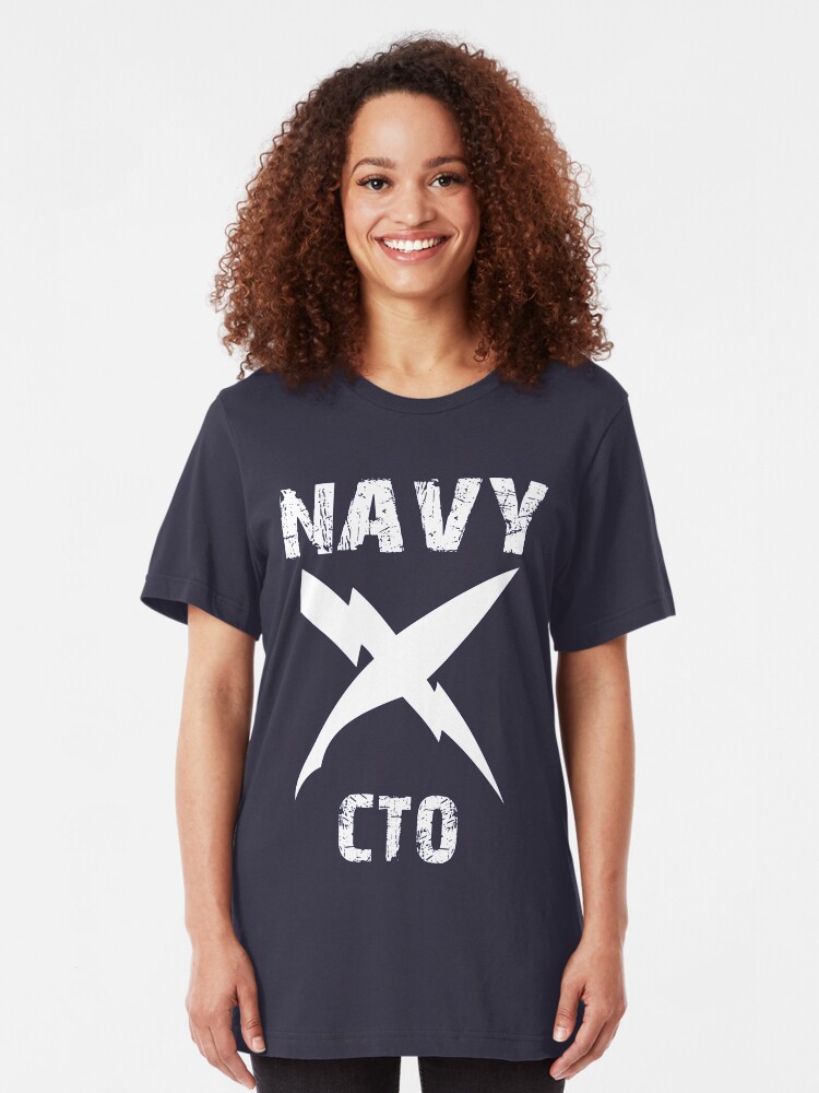 "US Navy CTO Insignia White" Tshirt by courson Redbubble
