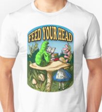 Camiseta ajustada Alimentar el cerebro