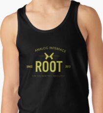 Person von Interesse - Wurzel - Schwarz Tanktop für Männer