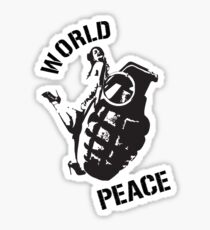 World Peace Sticker