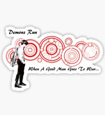 Drwho galigrafics Sticker