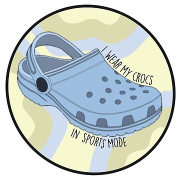 Crocs 2025 with stickers