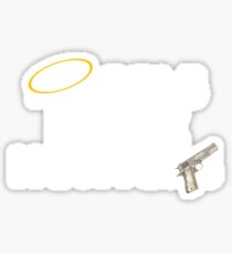 Angels Love Hunters Sticker