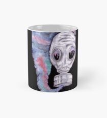 Inhale The Galaxy Gasmask Classic Mug