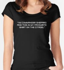 Favourite shirt on the citadel Women's Fitted Scoop T-Shirt