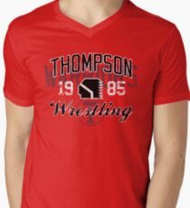 Thompson Wrestling 2 Men's V-Neck T-Shirt