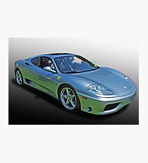 Ferrari 360 Modena Photographic Print