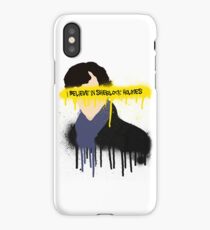 I believe in Sherlock Holmes iPhone Case/Skin