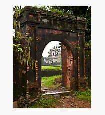 An arch with a view Photographic Print