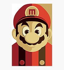 Mario Passport Snap Photographic Print