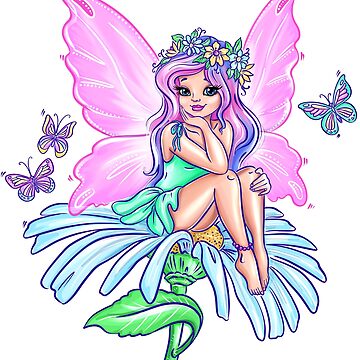 How to Draw a Fairy - Easy Drawing Art